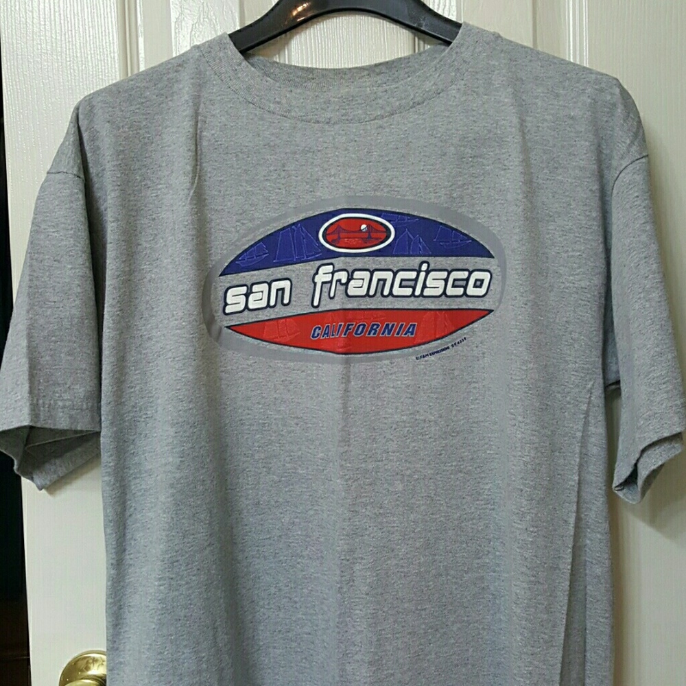 Gray San Francisco t-shirt